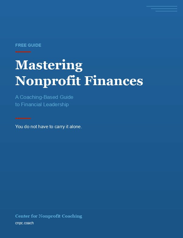 Mastering Nonprofit Finances guide cover